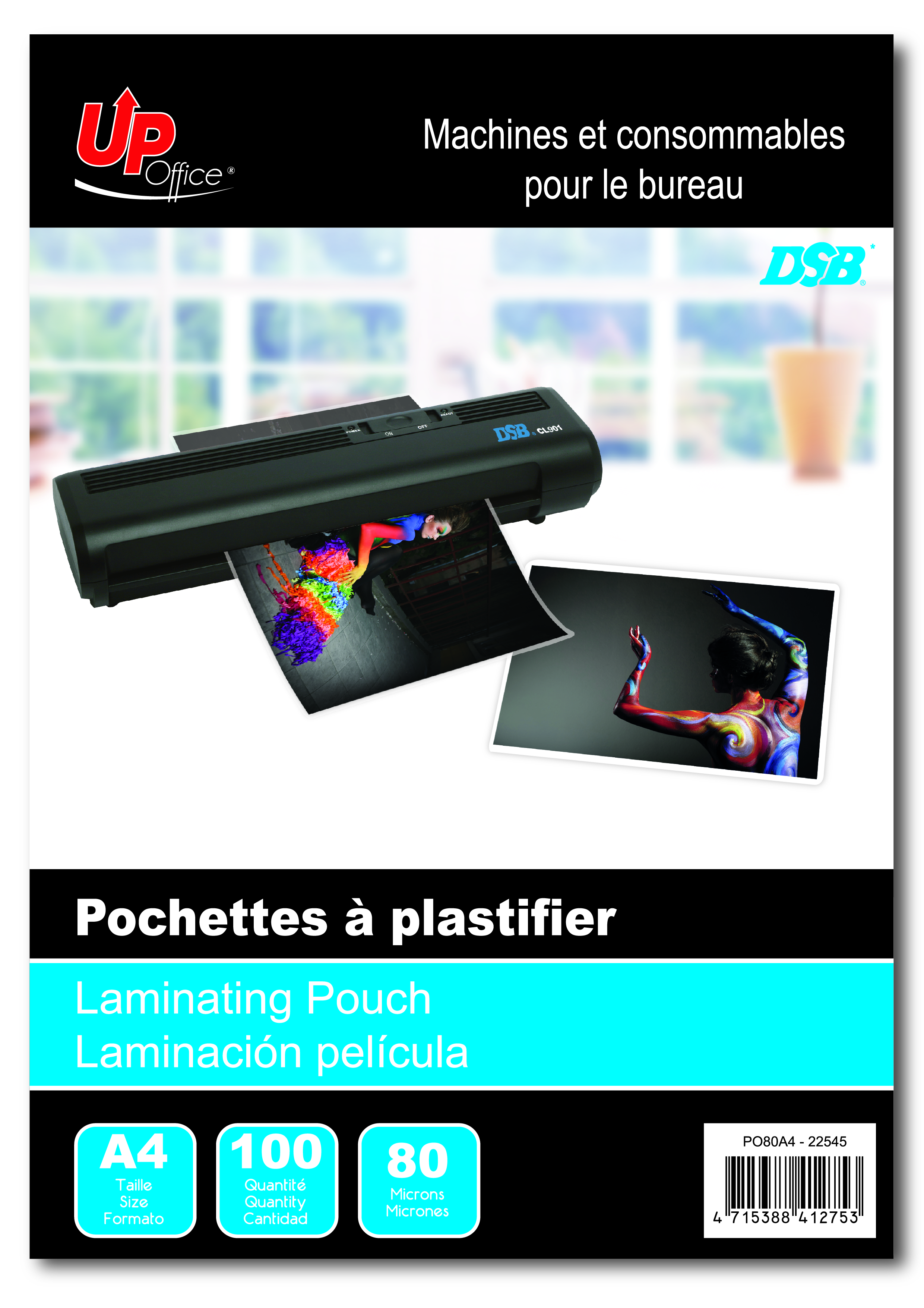 100 Pochette de plastification A5 / 80 MICRONS